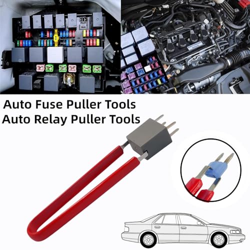 11-Inch Extra Long Needle Nose Pliers with Fuse Puller, Long Reach Heavy Duty Cr-V Steel, Non-Slip TPR Grip, Wire Cutter, for Electrician, Automotive Repair, Jewelry Making, Electronics, 3D Printing