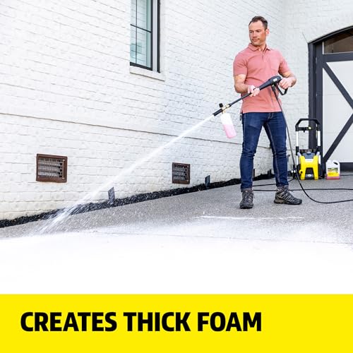 KÄRCHER Concrete & Driveway Cleaner, Cleans Concrete, Brick, Mansory, and Stone Areas, Highly Concentrated, Makes up to 40 gal of Cleaner, Readily Biodegradable, For Pressure Washers - style: Concrete & Driveway Cleaner