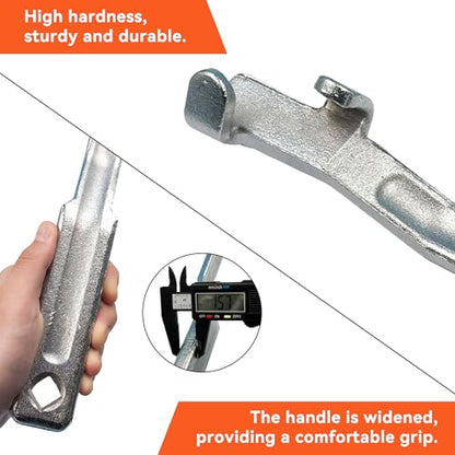 Car Wrench Extender Tool Bar, Auto Wrench Extension Leverage Tool with 1/2" Square Hole, Ultra Long Vehicle Drive Torgue Extender Accessories, Universal for SUV, Sedan, Truck