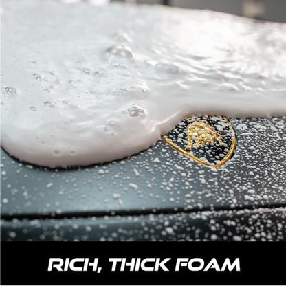 VIKING Professional Foam Cannon for Car, Adjustable Spray Nozzle, 1.1 Liter Soap Canister, 1/4" Quick Connect Plug for Pressure Washer and Car Detailing Kit