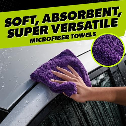 Chemical Guys, Car Wash & Interior Detailing Kit, Soap, Cleaner & Towels | Covers outside and inside in one box so a weekend driver can do a full detail without buying pieces separately - style: KIT + BAG