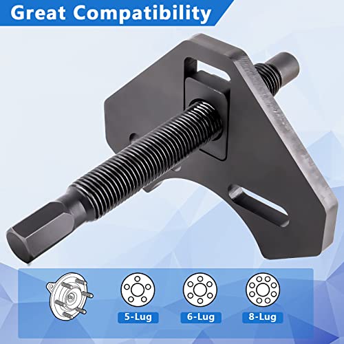 40100 Hub Removal Tool Wheel Hub Removal Tool Compatible with All Axle Bolt Hubs (5, 6 and 8 Lug Hubs)