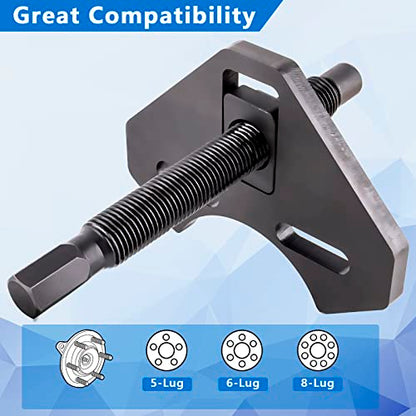 40100 Hub Removal Tool Wheel Hub Removal Tool Compatible with All Axle Bolt Hubs (5, 6 and 8 Lug Hubs)