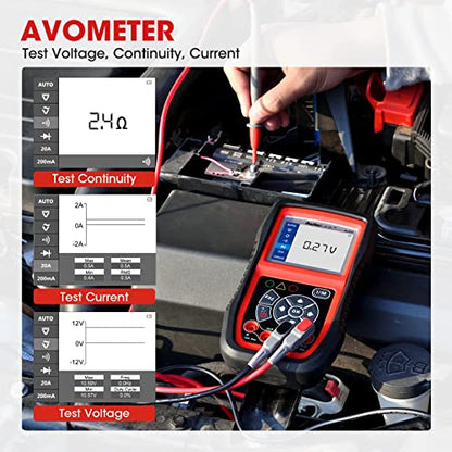 Autel AL539B OBD2 Scanner, 3-in-1 Code Reader Battery Tester Avometer for 12 Volts Batteries, Full OBDII Diagnosis and Circuit Starting & Charging Systems Test, All Enhanced Ver. of AL519 AL539