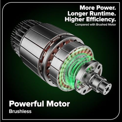 Greenworks 24V Brushless 1/2" Cordless Impact Wrench (3 Speed / 300 ft.-lbs. / LED Light), 4.0Ah Battery and Compact Charger Included - size: 300 ft.-lbs., style: w/4Ah Battery
