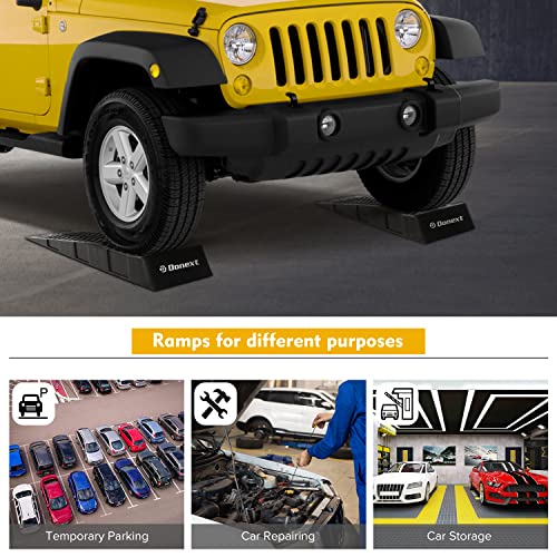 Ramps Low Profile Plastic Car Service Ramps 3 Ton Truck Vehicle - 2 Pack - size: 3 Ton