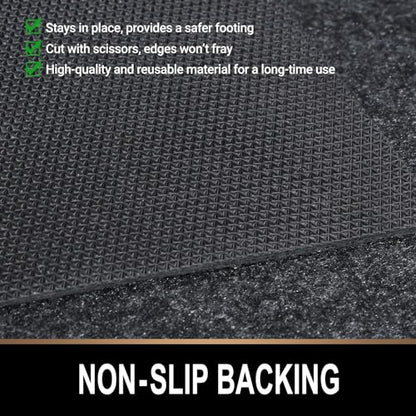 TREETONE Oil Spill Mat, 7.4 x 17 Ft, Premium Absorbent Oil Pad. Contains Liquids, Protects Garage Floor from Spills, Drips, Splashes and Stains. Washable, Reusable, Waterproof Rubber Parking Mats - size: 7.4 x 17 Feet