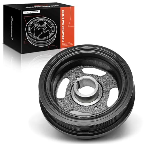 A-Premium Engine Harmonic Balancer Crankshaft Pulley Compatible with Toyota | for Toyota Camry 2012-2019, Highlander 2009-2017 2019, Sienna 11-13, Avalon, Venza & Lexus ES300h & Scion tC, L4 2.5L 2.7L