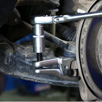 OEMTOOLS 37308 Ball Joint Separator, Adjustable 1 1/8 to 2 1/8 Inch Range, 3/4 Inch Forcing Bolt, Easy Puller Tool for Front Wheel Drive Vehicles