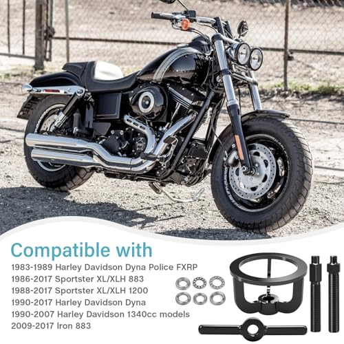 Clutch Spring Compressor Compression Tool Replacement for Harley Davidson Softail Touring Sportster XL XLH 883 1200 Dyna Buell Models 1990-2017 Replace HD-38515A