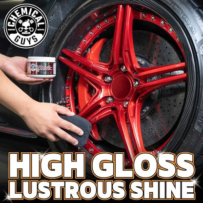 Chemical Guys WAC315 Wheel Guard and Rim Wax, Safe for Cars, Trucks, SUVs, Motorcycles, RVs & More, 8 fl oz