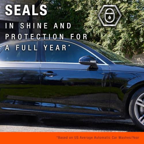 Nu Finish Once a Year Polish and Sealant - Professional Car Polish, 3-in-1 Ceramic Technology to Repair Scratches & Protect Paint, Gift for car Lovers - size: 16oz, style: Once a Year Polish