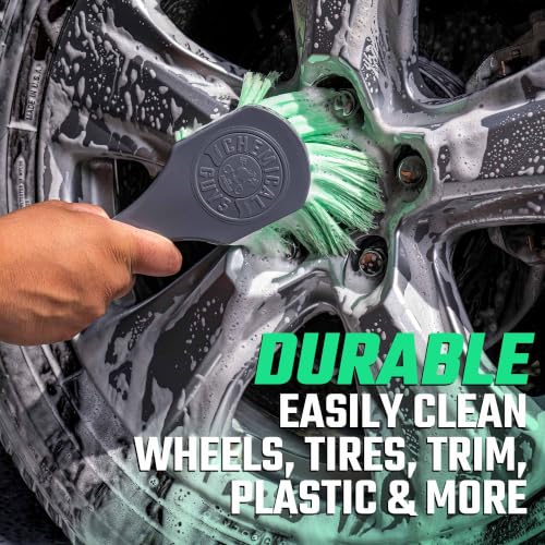 Chemical Guys, 17-Piece Car Detailing Kit, Interior, Wheel & Wash Cleaners | Takes a neglected car from grimy to detailed inside and out; the brushes reach vents, seams and lug nuts by hand