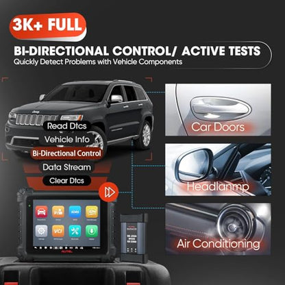 Autel Scanner MaxiSys MS909 Intelligent Scan Tool, 2026 Motor TruSpeed Same as MSUltra Ultra S2 MS919, TSB, Topology 2.0, Up of Elite 2 PRO MS908S PRO II, DOIP & CAN FD, 40+ Service, 3K+ Bidirectional