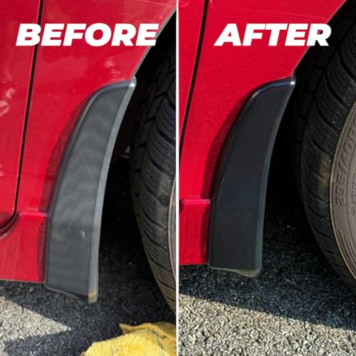 ExoForma Black Trim Restorer - Lasts 6+ Months, Dye Infused Waterproof Plastic Restorer for Cars - Perfect for Faded Bumpers, Trim & Vinyl on Jeeps, Truck Beds, Avalanches & ATVs | 4oz - size: 1 Count (Pack of 1)