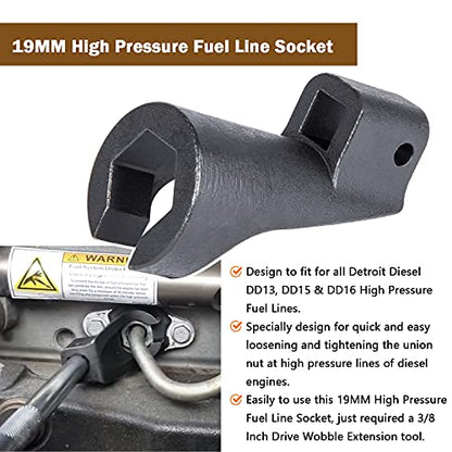DD15 Timing Tool Engine Brake Adjustment Tool/Engine Barring Tool/TDC Locating Pin/Fuel Line Socket/Idler 3 Cantilever Tool/Crankshaft TDC Locating Tool/Camshaft Timing Tools for Detroit Diesel DD15