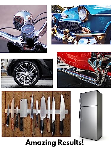 LINE10 Tools Metal Polishing Buffing Compound Bar Kit Polish Paste for Aluminum, Stainless Steel, Jewelry, Red Rouge, Green Lapping, Black Tripoli for High Gloss Shine and Scratch Removal - size: 6 Pack, Large