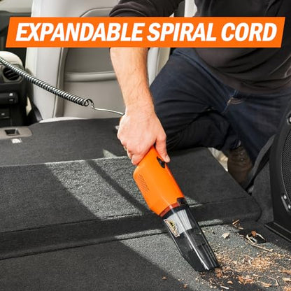Armor All AA12V2 0903 Car Vac, Compact, Orange - style: Corded Electric