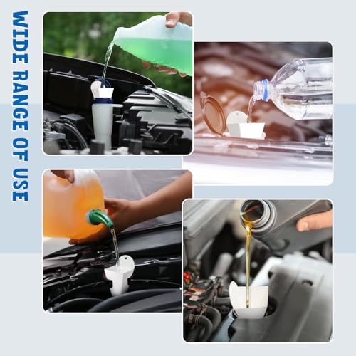 50 Pack Disposable Oil Funnel Paper Funnel for Motor Engine for Automotive Oils and Other Liquids (32 oz) - size: 32 oz