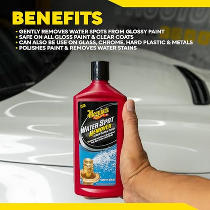 Meguiar's A3714 Water Spot Remover - Water Stain Remover and Polish for All Hard Surfaces,16 oz - size: 16 Fl Oz (Pack of 1)