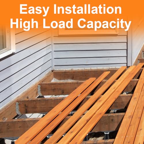 2 Pack Adjustable Support Jack for The Floor, Deck Foundation,RV Step Stabilizer,Mini Screw Jack- Post 4" to 7" - size: 4"-7"