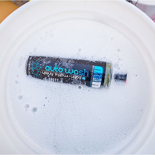 Chemical Guys Car Wash Soap – Meticulous Matte – High Foaming Car Foam Soap for Foam Cannons, Guns and Buckets – Safe for Satin and Matte Paint Finishes, Scratch Free Cleaning, 16 oz Bubble Gum Scent | High-foam soap cleans satin and matte finishes withou