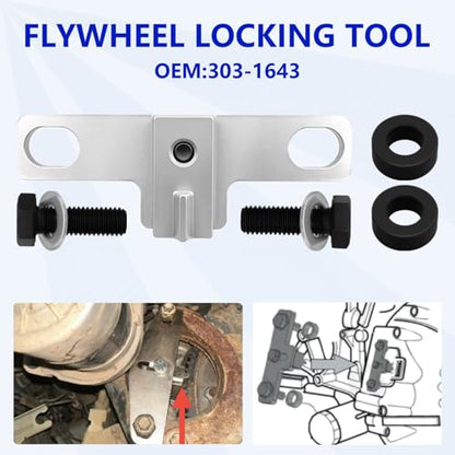 ZKTOOL Camshaft Timing Crankshaft Locking Tool Compatible with Ford 1.0L Ecoboost Latest Version Petrol Engine from 2018 Replace 303-1661, 303-1643, 303-018, 303-1604, 303-732, 303-1603