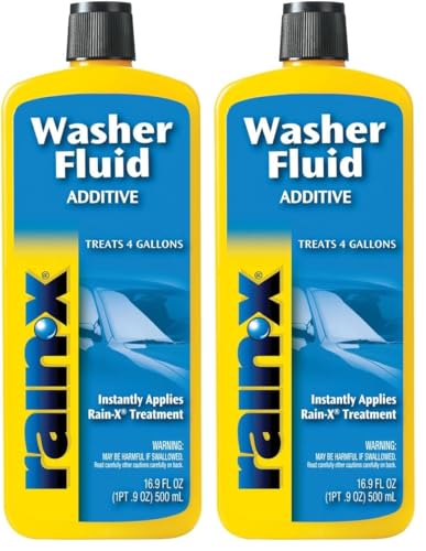 Rain-X RX11806D Washer Fluid Additive-16.9 fl. oz, 500. ml, (Pack of 2) - size: 16.9 Fl Oz (Pack of 2)