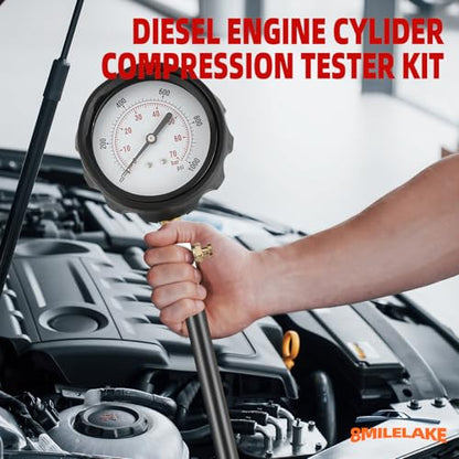 8milelake Diesel Engine Cylinder Compression Tester