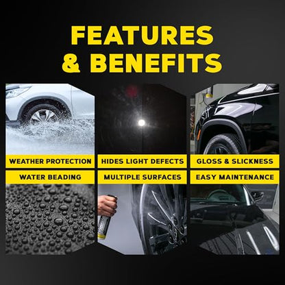 Meguiar's Ultimate Ceramic Coating Kit - Premium Kit for Cars Delivers Ultra-Durable Ceramic Protection with High Water Beading Action, Increased Gloss and Slickness, and Premium Microfiber Towels - style: Ceramic Coating Kit