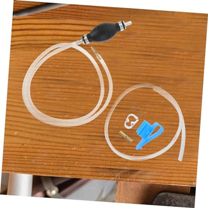 1Set Manual Oil Transfer Pump Hose Kit Lightweight Water Fuel Siphon Easy to Use for Automotive Outdoor Activities Sturdy Reusable Accessories