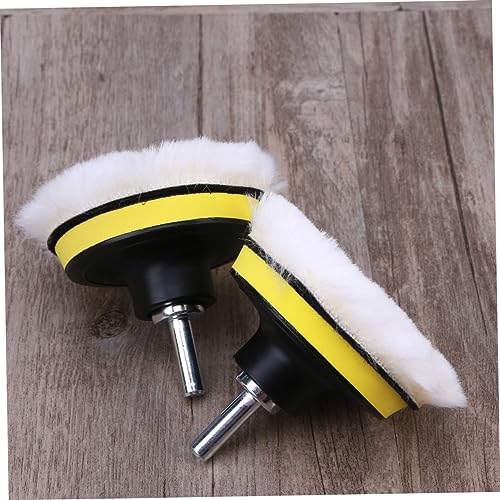 Luxshiny 25pcs Car Buffing Pads Kit Auto Paint Polishing Disc Wool Discs Set Car Detailing Bars Auto Detailing Kit