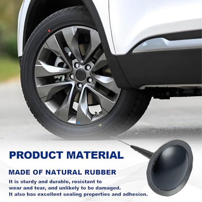 20PCS Tire Repair Patch Kit, Mushroom Tire Plug Patch, Rubber Puncture Repair Plug 3/8" x 2 3/8" for Car Motorcycle Truck Bus Scooters