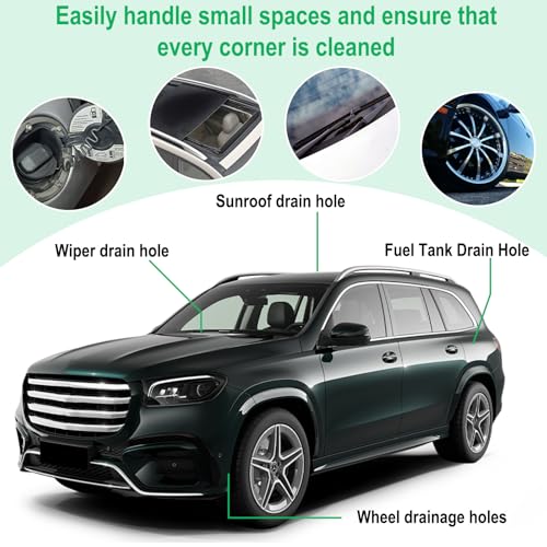Auto Sunroof Drain Cleaning Tool, 78 Inch Flexible Tube Cleaning Brush, Drain Brush Extra Long Pipe Cleaners for Cars, Car Accessories, Car Sunroof Drain Hole Cleaner for Drains, Sewers, Windshields - size: 78 Inch