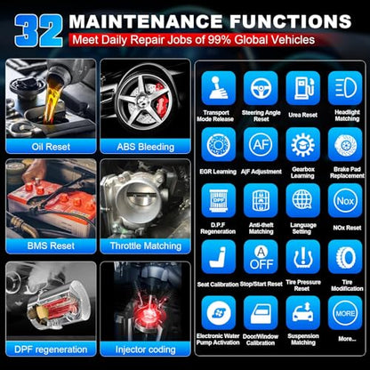 LAUNCH X431 CRP919E Lite OBD2 Scanner,2026 New Bidirectional Scan Tool, Full System Diagnostic Scanner,32+ Service,FCA AutoAuth,2 Year Update