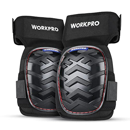 WORKPRO Knee Pads for Work, Ergonomic Gel Knee Pads Protector with Thick Foam Cushion, Heavy Duty Anti-slip Kneepads for Construction Flooring and Gardening - style: Strap