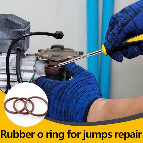 386 PCS Viton O-Ring Kit (30 Sizes) - Metric Standard 75A Durometer FKM O Ring Assorted Kit with 4 Pick Tools for Automotive, Plumbing and Chemical - Durable High Temperature & High Pressure - style: 386 PCS O-Rings Kit