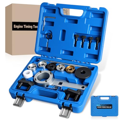 GOOACC Engine Timing Tool Kit, 20PCS Camshaft Crankshaft Timing Tool Set Compatible with Audi VW VAG 2006-2018 EA888 1.8 2.0 TSI TFSI Engines Replace T10355 T10060A T10352 T10368 T40011 T40196 T40267 - size: 20PCS Kit