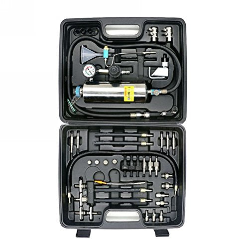 Fuel Injector Cleaner Kit, Non-dismantle 1000ML 150PSI Fuel Injector Tester and Fuel System Cleaner Tool Set Cleaning Machine, Automotive Intake Valve Manifold Throttle Converter Cleaner