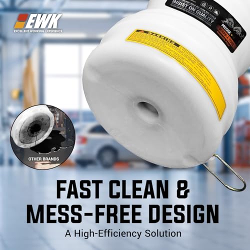 EWK 10.5L Pneumatic/Manual Oil Extractor Pump for Oil Change, Fluid Extractor for Automotive Fluids Vacuum Evacuation - size: 10.5L