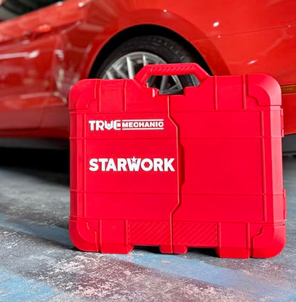 STARWORK TRUE MECHANIC™ 313-Piece Mechanics Tool Set and Socket Set | Professional, SAE/Metric