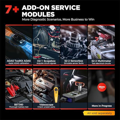 Launch X431 PRO Dyno 2026 Upgrade Bidirectional Scan Tool for 99.99% of Cars, ECU Coding, Active Tests, 38+ Services, All System Diagnostic Scanner, CAN-FD, FCA AutoAuth, 2 Years Free Update
