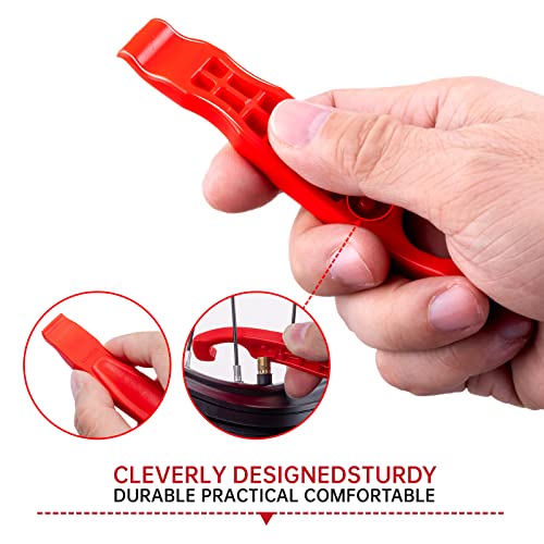 Bicycle Tire Levers - Ultra Strong Tire Removal Tool for Road or Mountain Bike Tires - color: 3 Pack