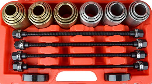 26pc Universal Press and Pull Sleeve Kit Bushing Bearings and Seals Removal Installation Kit