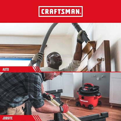 CRAFTSMAN CMXZVBE37035 2-1/2 in. Crevice Tool Wet Dry Vac Attachment | Industrial-Grade Shop Vacuum Accessory for Cleaning Tight Spaces, Fits 2-1/2 in. Hose Diameter - style: Crevice Tool
