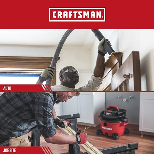 CRAFTSMAN CMXZVBE37035 2-1/2 in. Crevice Tool Wet Dry Vac Attachment | Industrial-Grade Shop Vacuum Accessory for Cleaning Tight Spaces, Fits 2-1/2 in. Hose Diameter - style: Crevice Tool