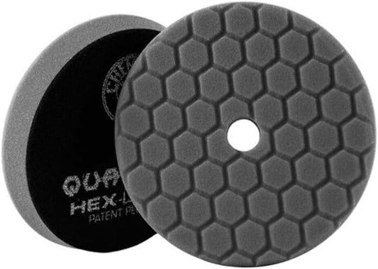 Chemical Guys BUFX116HEX5 Hex-Logic Quantum Finishing Pad, Black 5.5 inch (Pack of 12) - color: Black, size: 5.5 inch (Pack of 12)