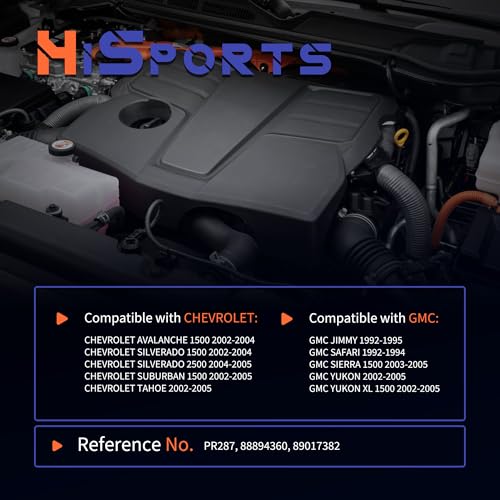 HiSport Fuel Injection Pressure Regulator -Kit with Clip, 3.5BAR, Replaces PR287 88894360 89017382 - size: HSFPR287