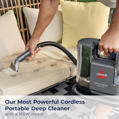 BISSELL Little Green Cordless Portable Carpet Cleaner, 3682 - style: Little Green Cordless