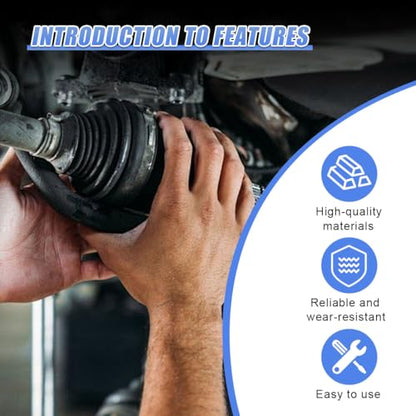 48 mm Inner CV Axle Removal Tool with Nut, Universal CV Joint Fork Adapter, Car Front Wheel Drive Axle Puller Tool Fits Slide Hammers with 5/8"-18 Threads(48mm)